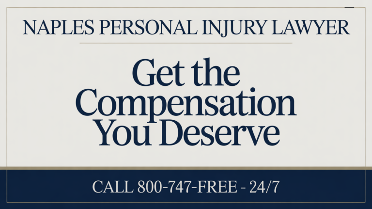 How a Naples Personal Injury Lawyer Calculates Pain and Suffering Damages